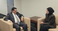 Qatar’s permanent representative to UN meets 81st UNGA president-elect