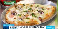 Recipe: Greek-Style White Flatbread Pizza