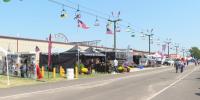 Kansas State Fair one week away, crews setting up rides and booths