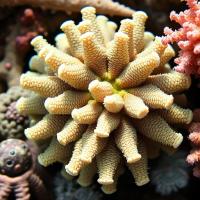 Genetic Structure and Environment-Linked Loci in a Resilient Coral Along Eutrophication Gradient