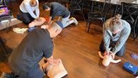 Bergen Hatzalah and Foundation@ Cross River Provide CPR Training to Local Business Employees