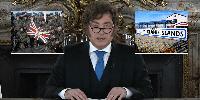Javier Milei falsely declares Falklands 'Argentinian' as he brands British territory 'our future' in national address