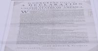 Maine Historical Society displays Dunlap Broadside copy of the Declaration of Independence
