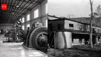In 1909, engineers built a hydroelectric plant in Arizona, where mule teams carried construction materials up mountains