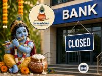 Janmashtami bank holiday today: Are banks open or closed today on September 4, 2026, in your state? Check state-wise holiday list