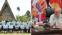Pacific leaders express ‘concern’ over China’s missile test, as Hanson vows to cut climate funding to region
