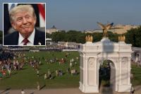 Excavation starting on Trump’s 250-foot triumphal arch despite ongoing legal battle
