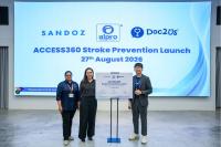 Media OutReach32 minutes ago Alpro Pharmacy, Sandoz Malaysia and Doc2Us Launch ACCESS360 to Make Stroke Prevention More Accessible and Affordable