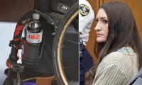 Secret message on Lindsay Clancy's wheelchair branded 'disgusting': Legal expert warns she is taking 'enormous risk'... as verdict drama over holdout juror reaches boiling point