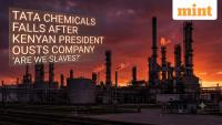 How 'are we slaves' comment from Kenya President plunged Tata Chemicals shares