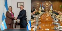 El Salvador Strengthens Security Cooperation with Argentina to Combat Organized Crime