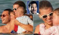 Sofia Richie dotes on her kids Eloise, two, and Henry, 5 months, in St Tropez as dad Lionel is released from hospital