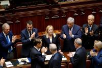 Meloni celebrates record as Italy's most durable government