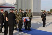 Ratko Mladić's body brought to Serbia on a government plane