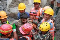 Two workers pulled alive from Nepal hydropower tunnel