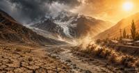 Kyrgyzstan faces climate crisis — glaciers melt, damage runs into billions