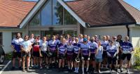 St Malo to Barcelona cycle for Les Bourgs Hospice
