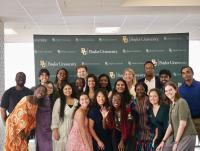 Center for Global Engagement Ambassadors light the way for international students
