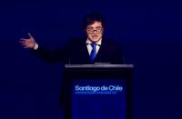 Argentinian leader says 'winds of change' from the US favour his country's claim to Falklands