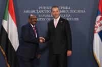 Đurić Confers with Sudan’s Foreign Minister