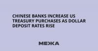 Chinese Banks Increase US Treasury Purchases as Dollar Deposit Rates Rise