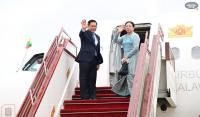 Myanmar leader seeks to normalize ASEAN ties