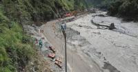 Power restored at core area of mudslide-hit Gyirong Port