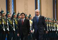 Kazakhstan Laos Seek to Link Transport Corridors Through China
