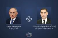 Armenian Prime Minister and Turkmenistan President Discuss Issues on Bilateral Agenda