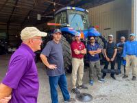 Sri Lanka, Nepal trade team visits Kansas soybean farm 
