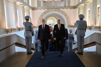 Armenian President Thanks Czech Republic for 1988 Spitak Earthquake Assistance