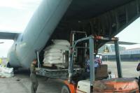 Indonesia's Air Force flies 12.5 tons of rice to Yahukimo