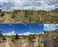 80 trail miles, 700 downed trees: Wyoming Forest Corps brings muscle to maintenance backlog
