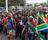 South Africa Anti-migrant Protest Turns Violent