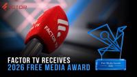 Factor TV Receives 2026 Free Media Award