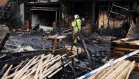 Jarrow timber yard owner 'devastated' after fire rips through business as investigation launched