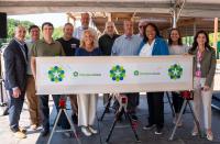 Beam signing ceremony marks construction milestone at Springfield hospital