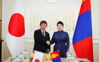Mongolia, Japan Foreign Ministers Hold Official Talks