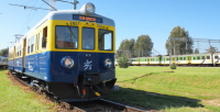Poland’s oldest operating electric train, 63-year-old “Granny”, returns to the tracks after a refurb
