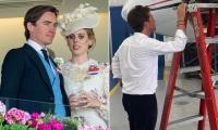 Princess Beatrice's husband Edo Mapelli Mozzi jets off to the US for a business trip - amid Sarah Ferguson's 'plans to move back to Britain'