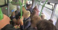 Buses carrying the public 'shouldn't leave stops if school pupils are standing'