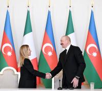 Meloni thanks President Aliyev as Italy, Azerbaijan look to expand strategic ties