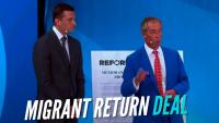 Bardella and Farage Sign Agreement to Send All Illegal Migrants Back to France
