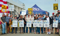 ILWU pickets cruise line in Seattle