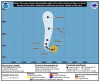 Lowell intensifies into Category 4 hurricane south of Hawaii