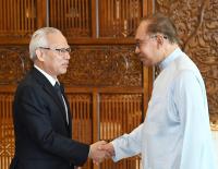 Chief Executive Sam Hou Fai meets with Malaysian Prime Minister Anwar Ibrahim in KL