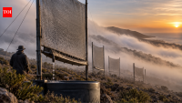 This Chilean community catches fog in giant nets and turns coastal mist into water; the unusual idea now harvests up to 650,000 litres a year in a drought-hit region