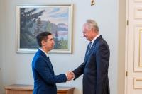 Moldovan foreign affairs minister has meeting with Lithuanian President in Vilnius