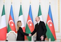 Italian Prime Minister expresses gratitude to President Ilham Aliyev