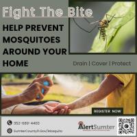 Sumter County Advises Community Members to Prioritize Mosquito Prevention Practices